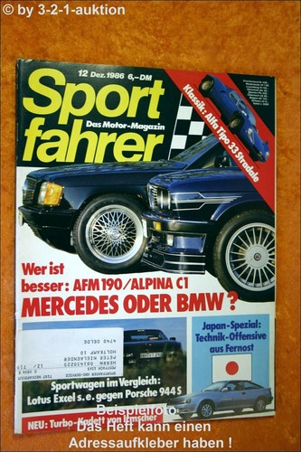 Sportfahrer bmw alpina - bmw,