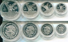 MEXICO 1993 - 1/20, 1/10, 1/4