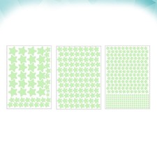  2 PCS Fluoreszierende Sterne Nachtleuchtende Aufkleber Sternaufkleber