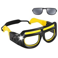 Schutzbrille mit Lichtern