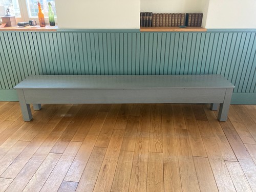 Lange sitzbank vollholz - sitzbank,