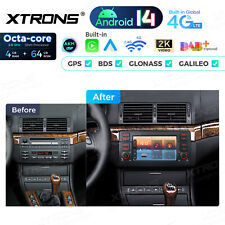 XTRONS 7" 2K AKM DSP für BMW E46 AutoRadio Android 14 4G+64GB GPS Navi CarPlay