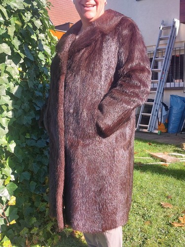 Pelzmantel nutria echt größe - pelzmantel,