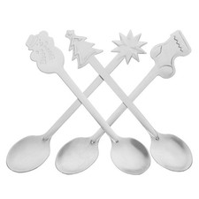  4 Pcs Weihnachtsgeschirr