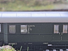 Fleischmann N 8630 K Schnellzugwagen 2. Kl 105 840 + Innenbeleuchtung in OVP/SPR