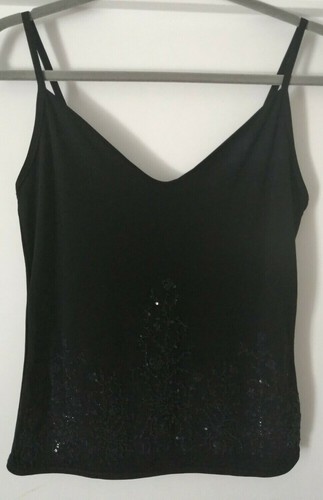 Damen top trägertop schwarz - damen,