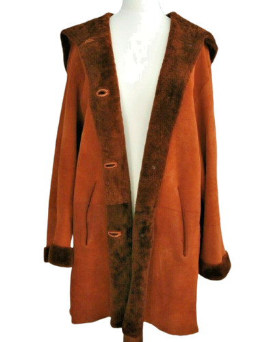 Oversize lammfell mantel damen - oversize,