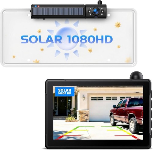 Solar rückfahrkamera kabellos - solar,