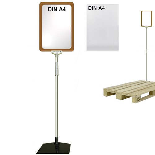 Vp414u plakatständer din - vp414u=, a4