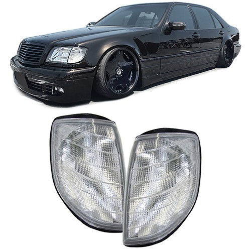 Blinker set weiß - set, rechts