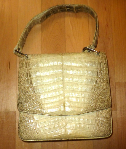 Henkel tasche kroko - tasche,