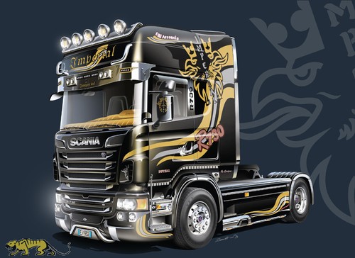 Italeri 3883 scania - italeri,