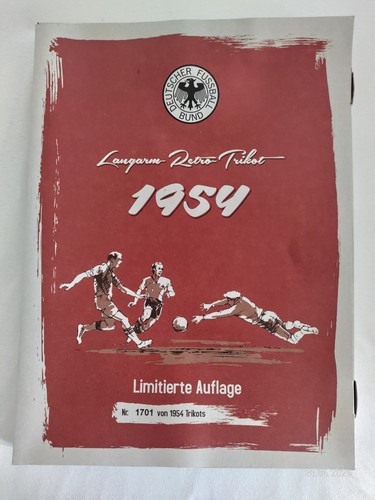 Dfb deutschland langarm - langarm, retro