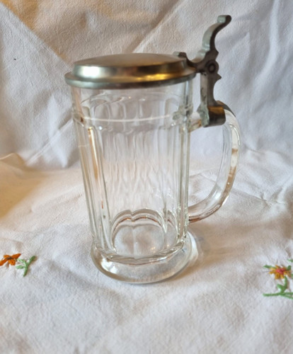 Alter bierkrug glas - bierkrug,