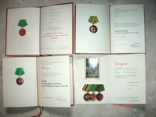 DDR-NVA-Volkspolizei-Urkunden-Medaillen-Abzeichen-Konvolut Zivilbeschäftigte!!!!