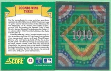 1991 Score Magic Motion Trivia