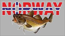 Autoaufkleber Norwegen Urlaub Angler Angeln Norwegenangeln Karavan Bilder 2