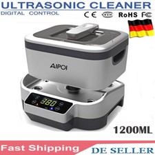 1200ML Digital Ultrasonic Cleaner Ultra Sonic Bath Cleaning Tank Timer Degas