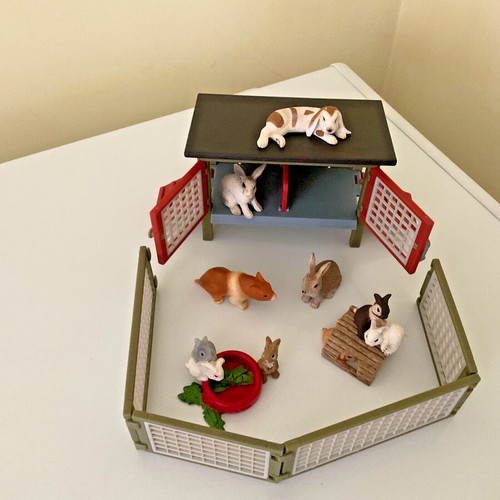 Schleich kaninchen konvolut - schleich,