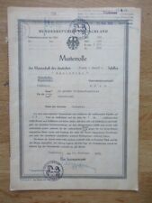 Musterrolle der Mannschaft