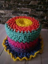 Klorolle gehäkelt Klohut