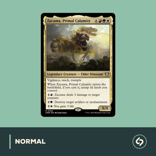 Mtg zacama primal calamity - mtg, |