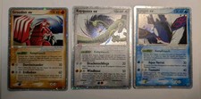 Rayquaza EX 039, Kyogre EX 037, Groudon EX 038  Nintendo collector promo deutsch