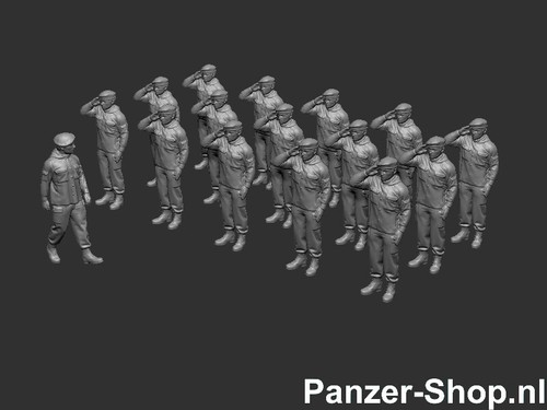 16x bundeswehr figuren - 16x,