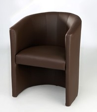 Cocktailsessel Sessel Clubsessel Loungesessel Club Möbel Bürosessel braun Neu