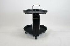 Rosenthal Service Cart Waldemar Rothe schwarz Designobjekt Tablett Barwagen rar