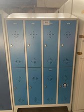 Wertfachschrank Schließfachschrank Blau