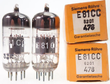 2x E81CC = 12AT7WA = CV6091 =