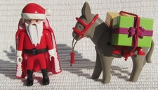 !!!!! Playmobil Weihnachtsmann mit Esel und Geschenken !!!!