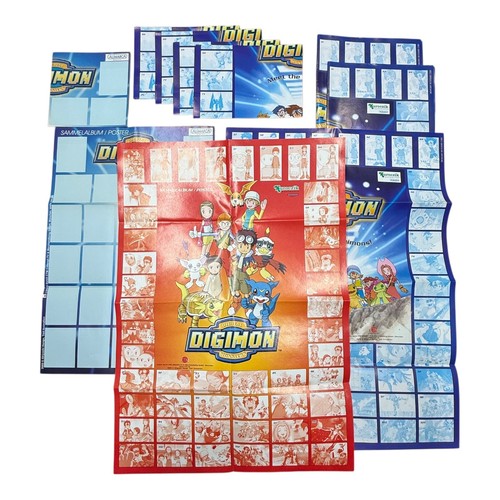 Digimon sammelposter 10x - sammelposter,