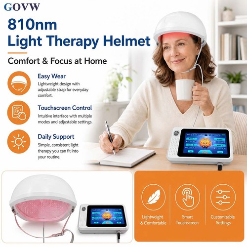 810nm nir brain therapy - nir, helmet