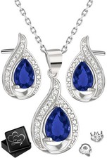 Set Kette mit Ohrringe 925