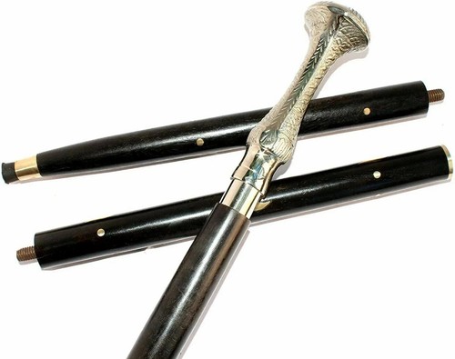 Gehstock viktorianisch messing - gehstock,