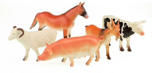 5er set bauernhoftiere animal - 5er,