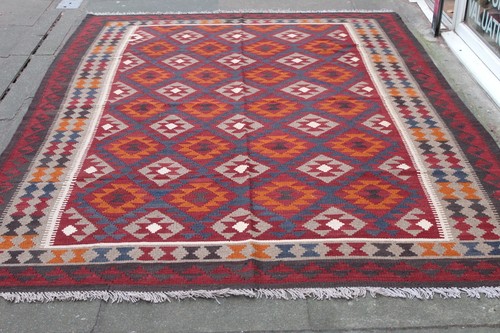 Kelim vintage traditionell - kelim,