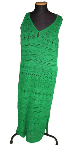Strand häckel sommer kleid - -häckel,