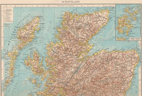 Karte schottland maßstab - karte, schottland,