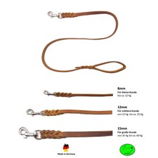 Hundeleine Leder Fettleder