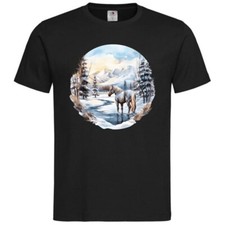 T-Shirt Pferde Reiten Pferd