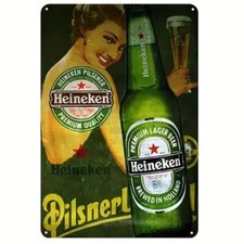 Blechschild Heineken Pilsner