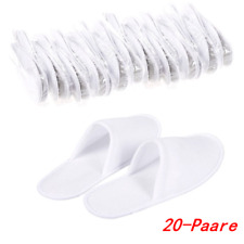 20 Paar Einweg Hausschuhe Gästeschuhe Pantoffeln Hotelslipper Fur Hotel Spa