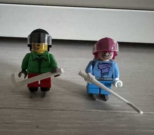 LEGO-Eishockeyspieler-Minifigu