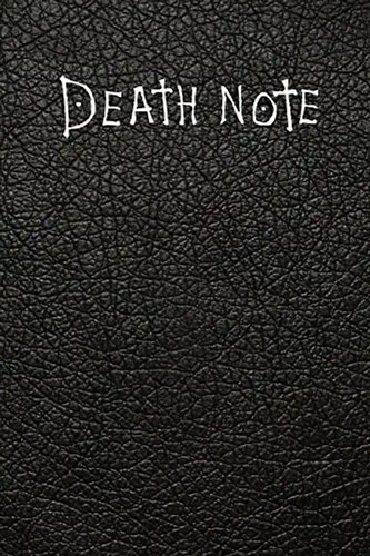 Death note notebook - note,