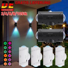 Wandleuchte Nachtlicht mit Bewegungsmelder 8 Farbmodi Magnetische USB-C Dimmbar