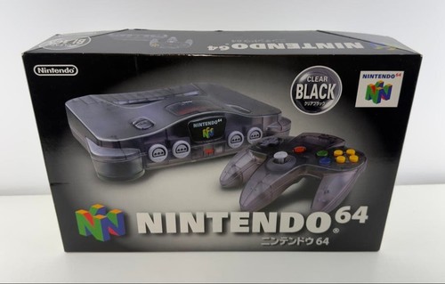 Nintendo clear black - 64,