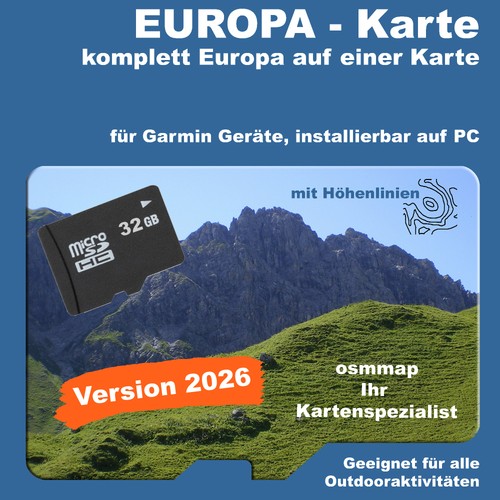 Europa karte topo höhenlinien - europa,